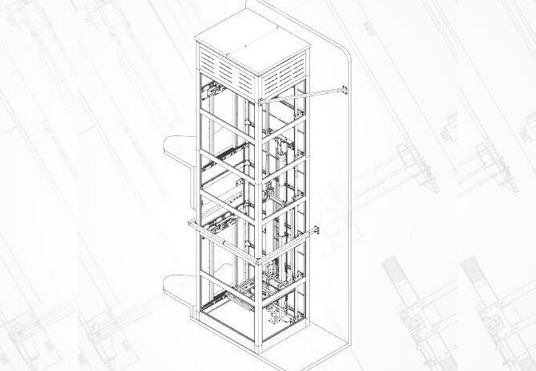 Εξωτερικό Φρεάτιο Ανελκυστήρα